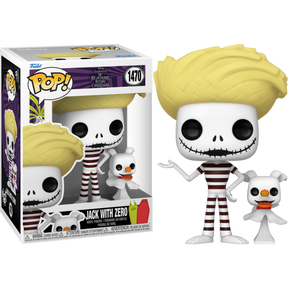 Funko Pop! - The Nightmare Before Christmas - Jack Skellington with Zero at the Beach #1470