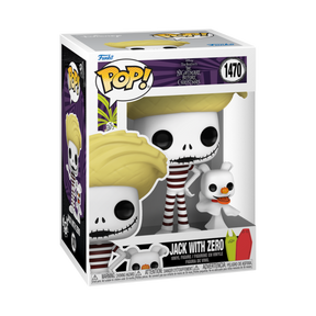 Funko Pop! - The Nightmare Before Christmas - Jack Skellington with Zero at the Beach #1470
