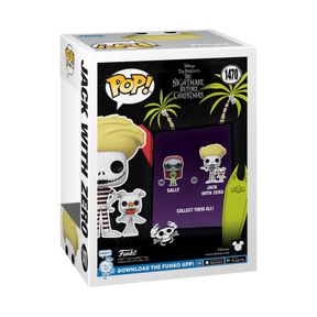Funko Pop! - The Nightmare Before Christmas - Jack Skellington with Zero at the Beach #1470