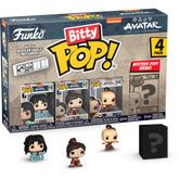 Funko Pop! Avatar - The Last Airbender - Azula, Ty Lee, Zuko & Mystery Bitty Series 02  - (4-Pack)