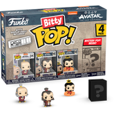 Funko Pop! Avatar - The Last Airbender - Iroh, Admiral Zhao, Fire Lord Ozai & Mystery Bitty Series 03  - (4-Pack)