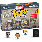 Funko Pop! Avatar - The Last Airbender - Katara, Sokka, Suki & Mystery Bitty Series 04  - (4-Pack)