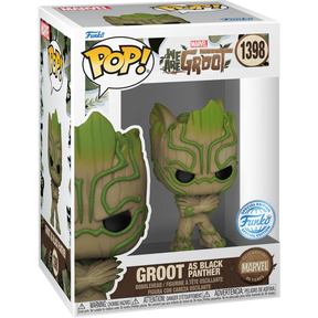 Funko Pop! Marvel 85th Anniversary - We Are Groot - Groot as Black Panther #1398