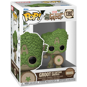 Funko Pop! Marvel 85th Anniversary - We Are Groot - Groot as Captain America #1392