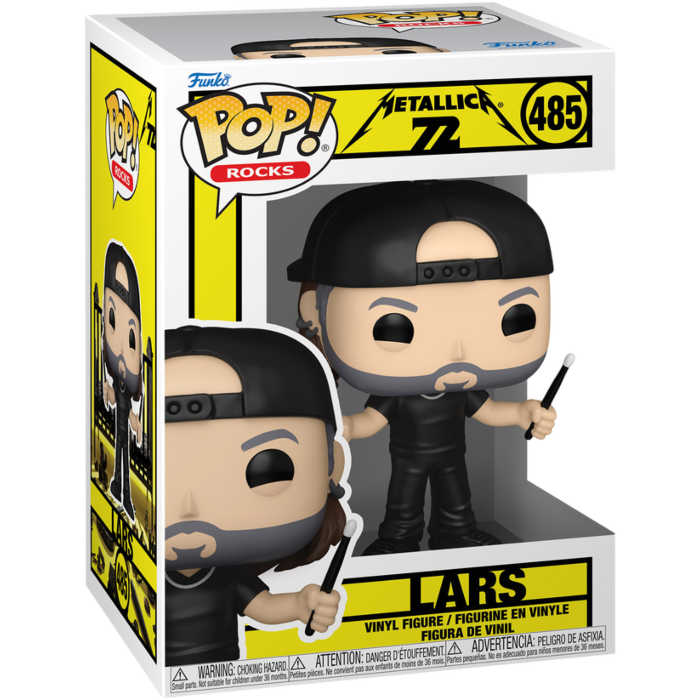 Funko Pop! Metallica - Lars (72 Seasons) #485