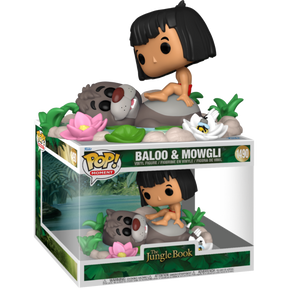 Funko Pop! Moment - The Jungle Book (1967) - Baloo & Mowgli
