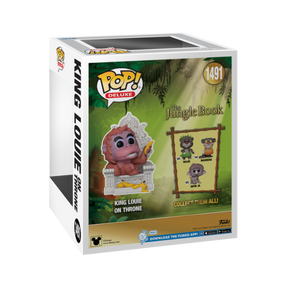Funko Pop! Moment - The Jungle Book (1967) - King Louie on Throne #1491