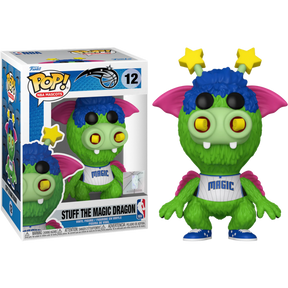 Funko Pop! NBA Basketball - Mascots - Stuff the Magic Dragon Orlando Magic #12