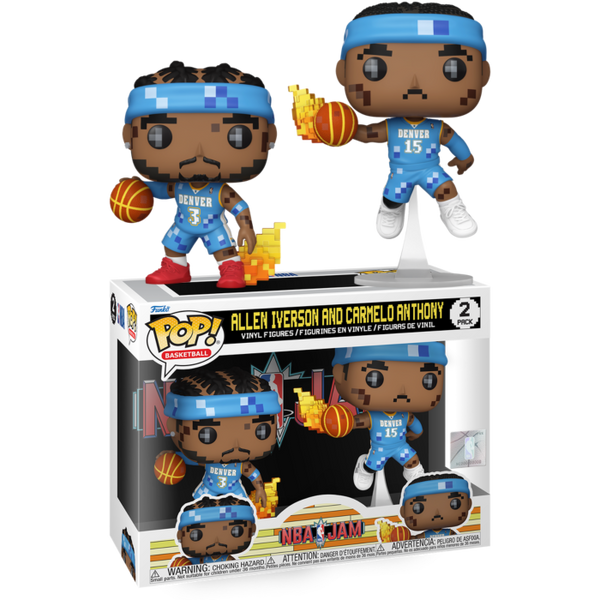 Funko Pop! L.ジェームズ＆A.アイバーソン＆M.マグワイア3体セット Funko Pop! NBA Basketball: Jam - Allen Iverson & Carmelo