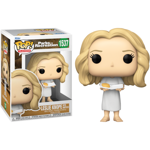 Funko Pop! Parks and Recreation Leslie Knope with Waffles #1537