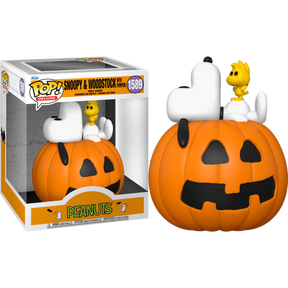 Funko Pop! Peanuts - Snoopy & Woodstock with Pumpkin (It's the Great Pumpkin, Charlie Brown) Deluxe #1589