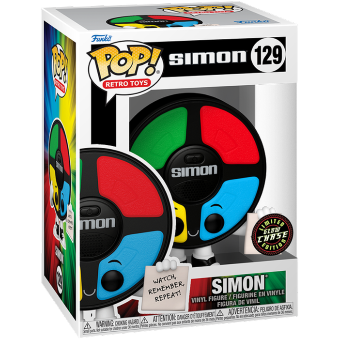 Funko Pop! Retro Toys - Simon #129 - Chase Chance