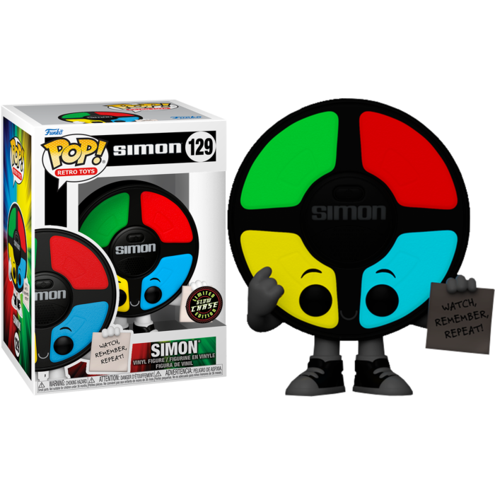 Funko Pop! Retro Toys - Simon #129 - Chase Chance