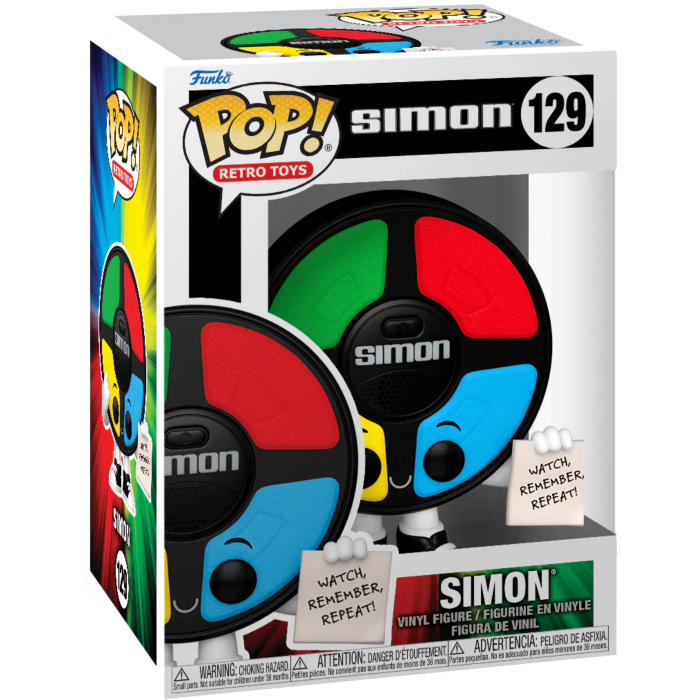 Funko Pop! Retro Toys - Simon #129 - Chase Chance