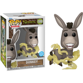 Funko Pop! Shrek - Donkey (Glitter) DreamWorks 30th Anniversary #1598