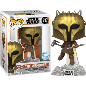 Funko Pop! Star Wars - The Mandalorian - The Armorer with Jetpack #717