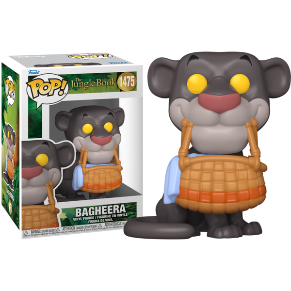 Funko Pop The Jungle Book 1967 Bagheera with Basket 1475