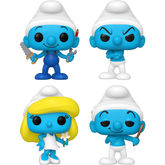 Funko Pop! The Smurfs (1981) - Smurf n' Turf - Bundle (Set of 4)