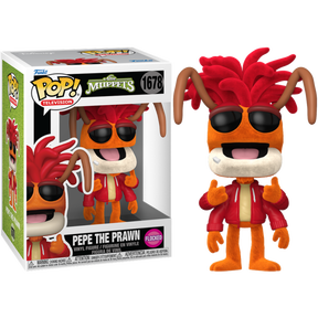 The Muppets - Pepe the Prawn (Flocked) #1678