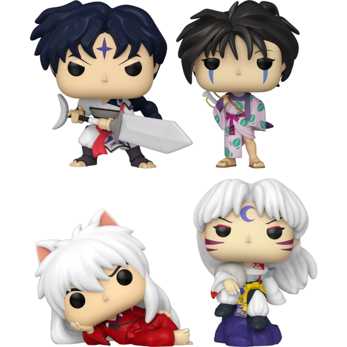 Funko Pop! Inuyasha - Secret of the Jewel - Bundle (Set of 4)