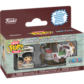 Funko Bitty Pop! Rides - One Piece - Monkey D. Luffy and Thousand Sunny - Real Pop Mania