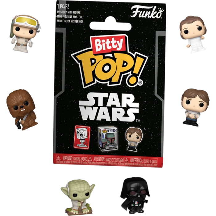 Funko Bitty Pop! Star Wars - Series 2 - Blind Bag (Display of 32) - Real Pop Mania