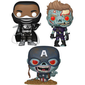 Funko Pop! Marvel Zombies - Zombies - Bundle (Set of 3)