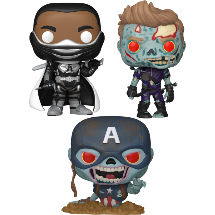 Funko Pop! Marvel Zombies - Zombies - Bundle (Set of 3)
