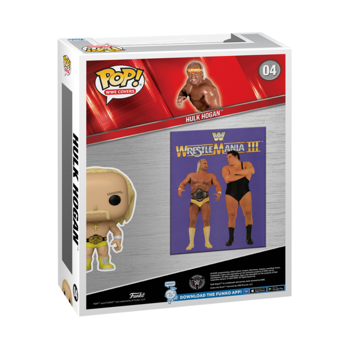 Funko Pop! Covers - WWE - Hulk Hogan WrestleMania III #04