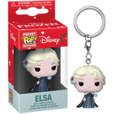 Funko Pocket Pop! Keychain - Disney: Princess - Elsa Holiday