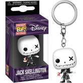 Funko Pocket Pop! Keychain - The Nightmare Before Christmas - Jack Skellington (Patchwork)