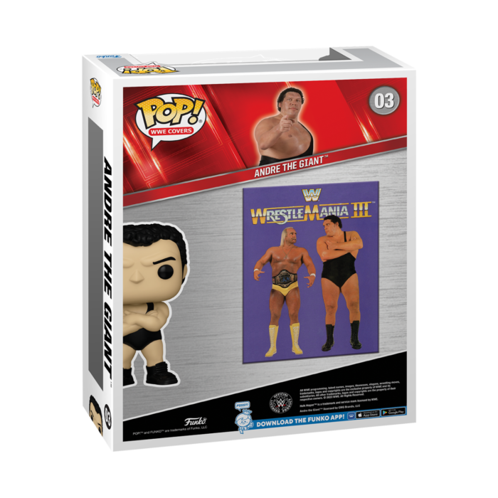 Funko Pop! Covers - WWE - Andre the Giant WrestleMania III #03