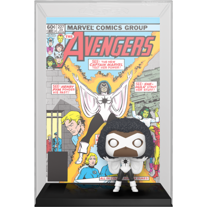 Funko Pop! Comic Covers - Marvel - Captain Marvel Monica Rambeau Avengers #227