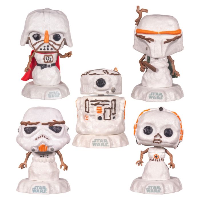 Funko Pop! Star Wars: Holiday - Snowman - 5-Pack