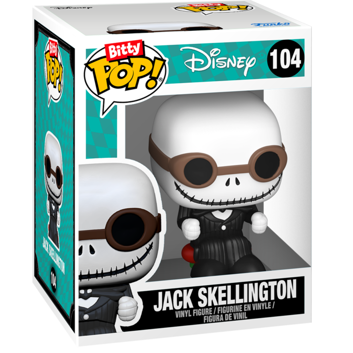 Funko Pop! Rides - The Nightmare Before Christmas - Jack Skellington with Snowmobile Bitty #104