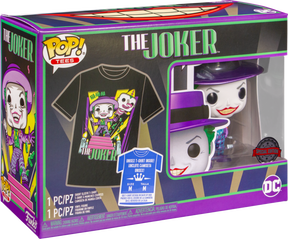 Funko Pop! Batman (1989) The Joker with Megaphone Metallic #403 T-