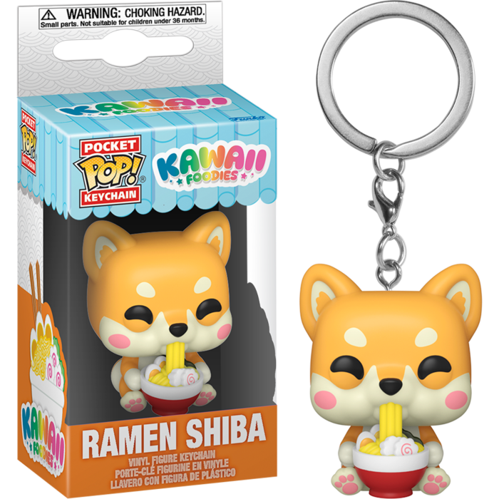 Funko Pocket Pop! Keychain - Kawaii Foodies - Ramen Shiba