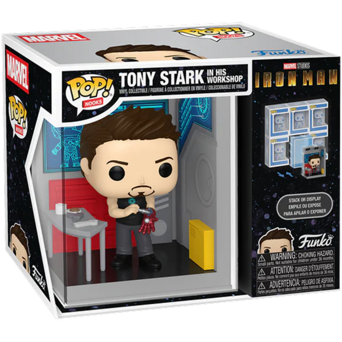 Funko Pop! Nook - Iron Man - Tony Stark in his Workshop