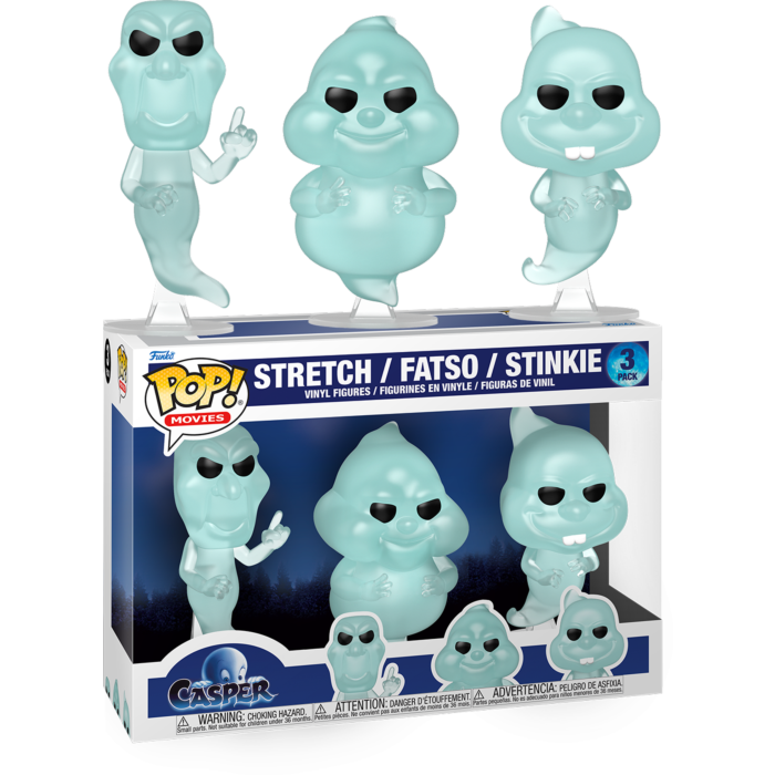 Funko Pop! Casper (1995) - Stretch, Fatso, & Stinkie - 3-Pack