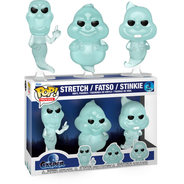 Funko Pop! Casper (1995) - Stretch, Fatso, & Stinkie - 3-Pack