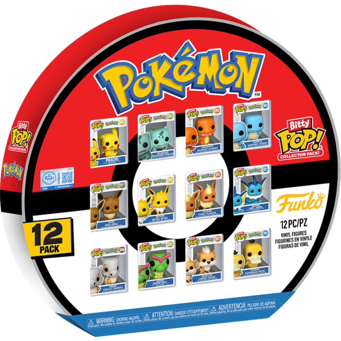Funko Bitty Pop! Pokemon - Collector Pack Bitty - Figure 12-Pack