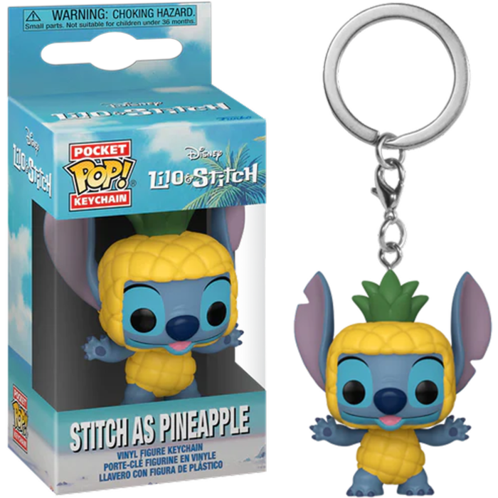 Funko Pocket Pop! Keychain - Lilo & Stitch - Stitch as Pineapple