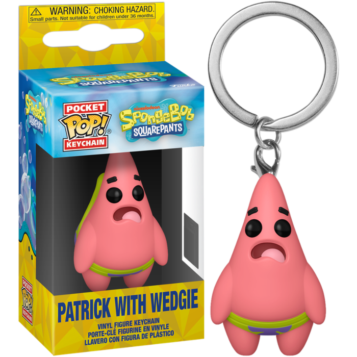 Funko Pocket Pop! Keychain - SpongeBob SquarePants - Patrick with Wedgie