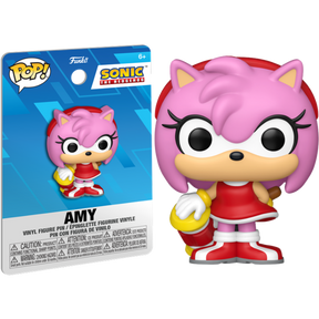 Funko Pop! Pin - Sonic the Hedgehog - Amy