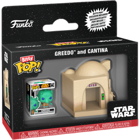 Funko Bitty Pop! Town - Star Wars - Greedo & Cantina - Real Pop Mania