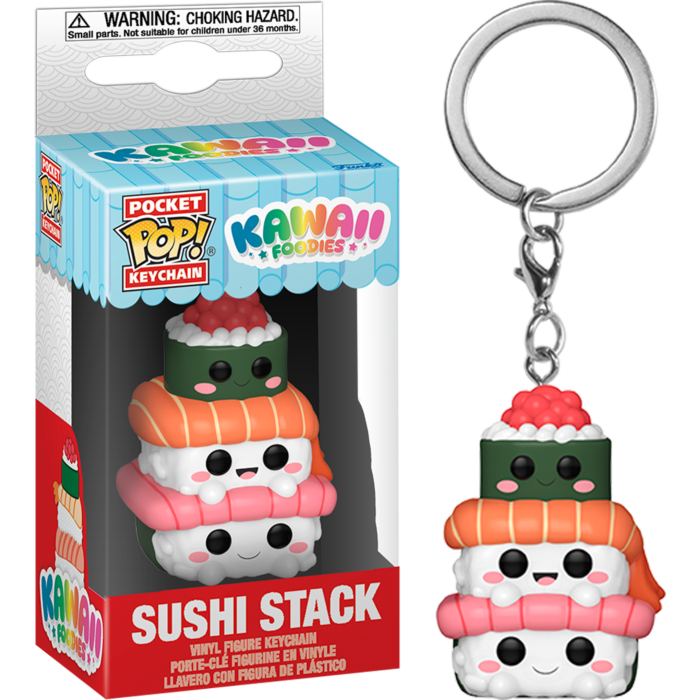 Funko Pocket Pop! Keychain -  Kawaii Foodies - Sushi Stack