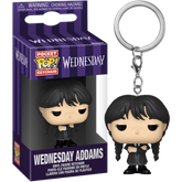 Funko Pocket Pop! Keychain - Wednesday (2022) - Wednesday Addams (Black Coat)