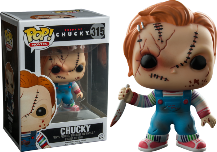 Funko Pop! Bride of Chucky - Scarred Chucky #315 - Real Pop Mania