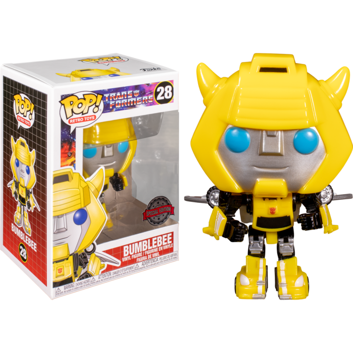 Funko Pop! Transformers (1984) - Bumblebee with Wings #28 - Real Pop Mania