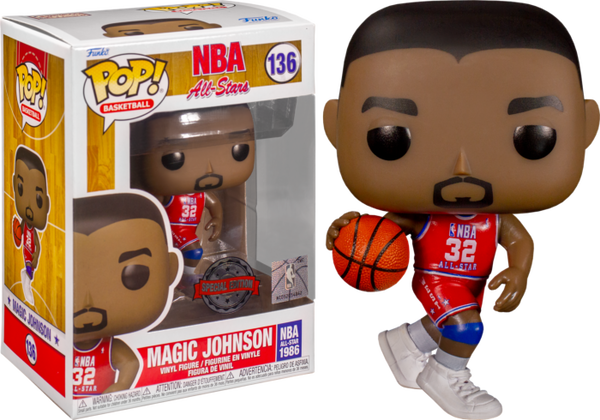 Funko pop magic hot sale johnson
